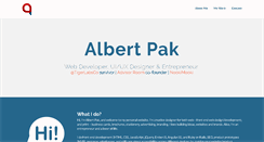 Desktop Screenshot of albert-pak.com