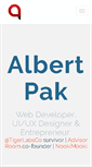 Mobile Screenshot of albert-pak.com